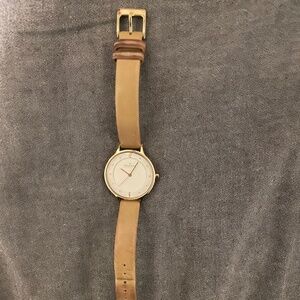 Skagen leather watch